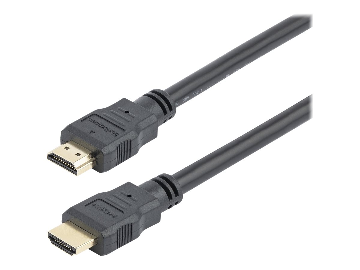 StarTech.com 30 cm High-Speed-HDMI-Kabel (Stecker/Stecker) - HDMI Verbindungskabel Typ A mit vergoldeten Kontakten - HDMI Anschlusskabel - HDMI-Kabel - 30 cm