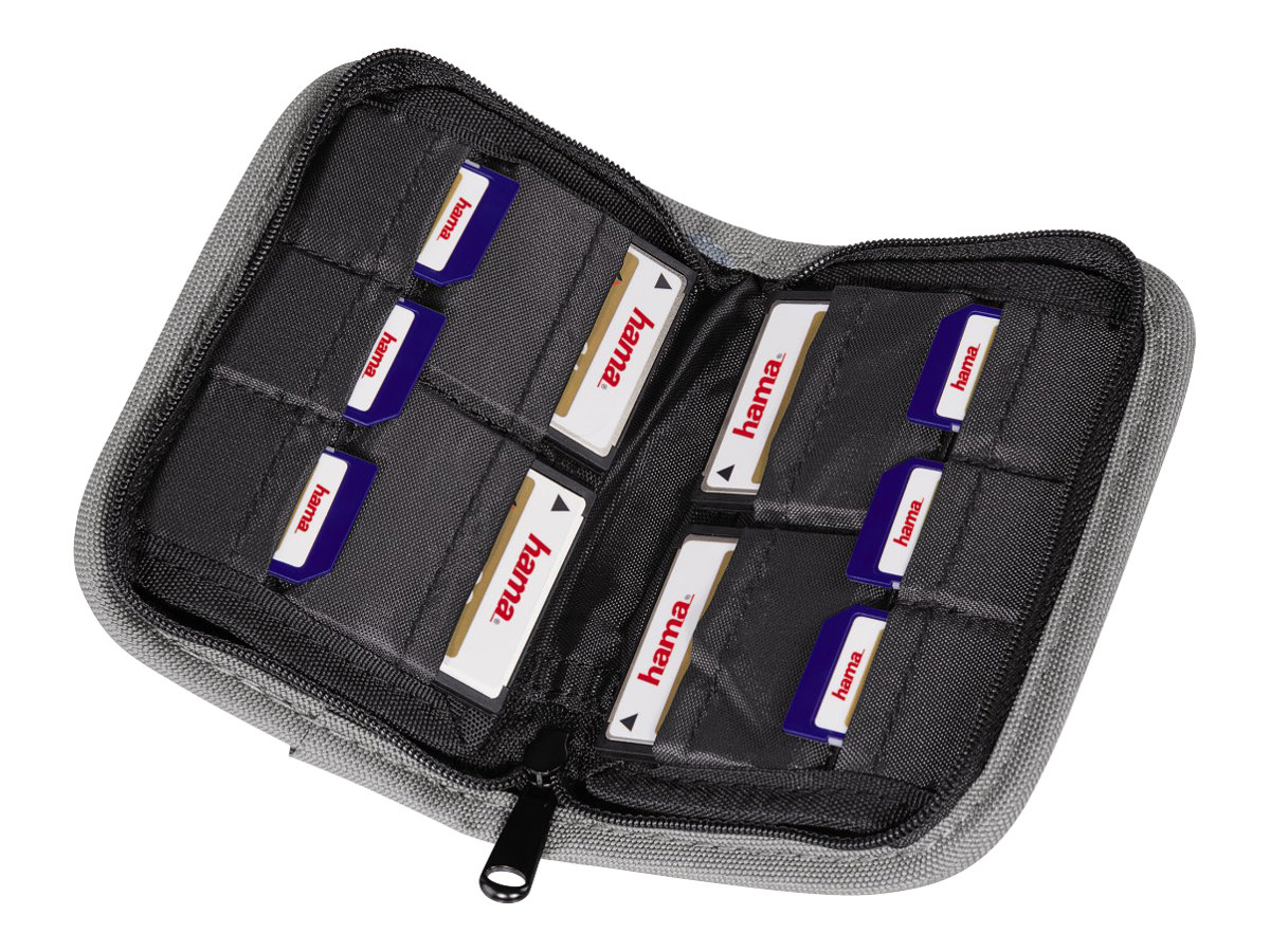 hama 10er Speicherkarten-Tasche Mini schwarz, 1 St. hama 10er Speicherkarten-Tasche Mini schwarz, 1 St.