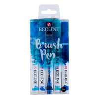 talens-ecoline-brush-pens-blau-5-st talens-ecoline-brush-pens-blau-5-st