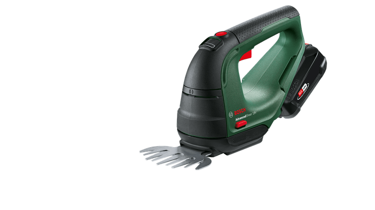 BOSCH Home Garden AdvancedShear 18V10 AkkuStrauch und Grasschere