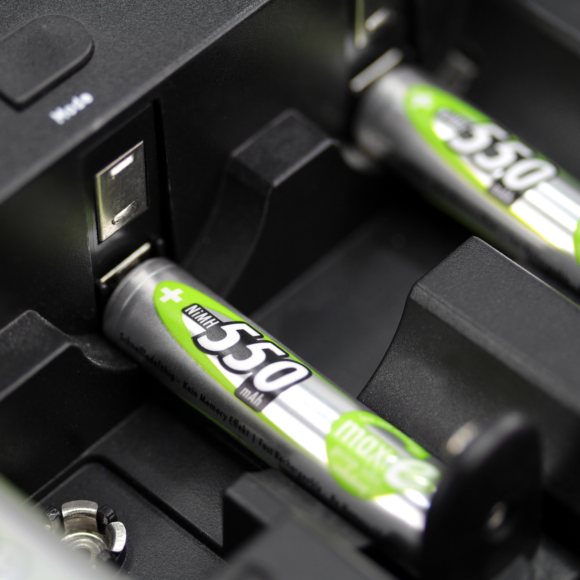 4 ANSMANN Akkus maxE Micro AAA 550 mAh