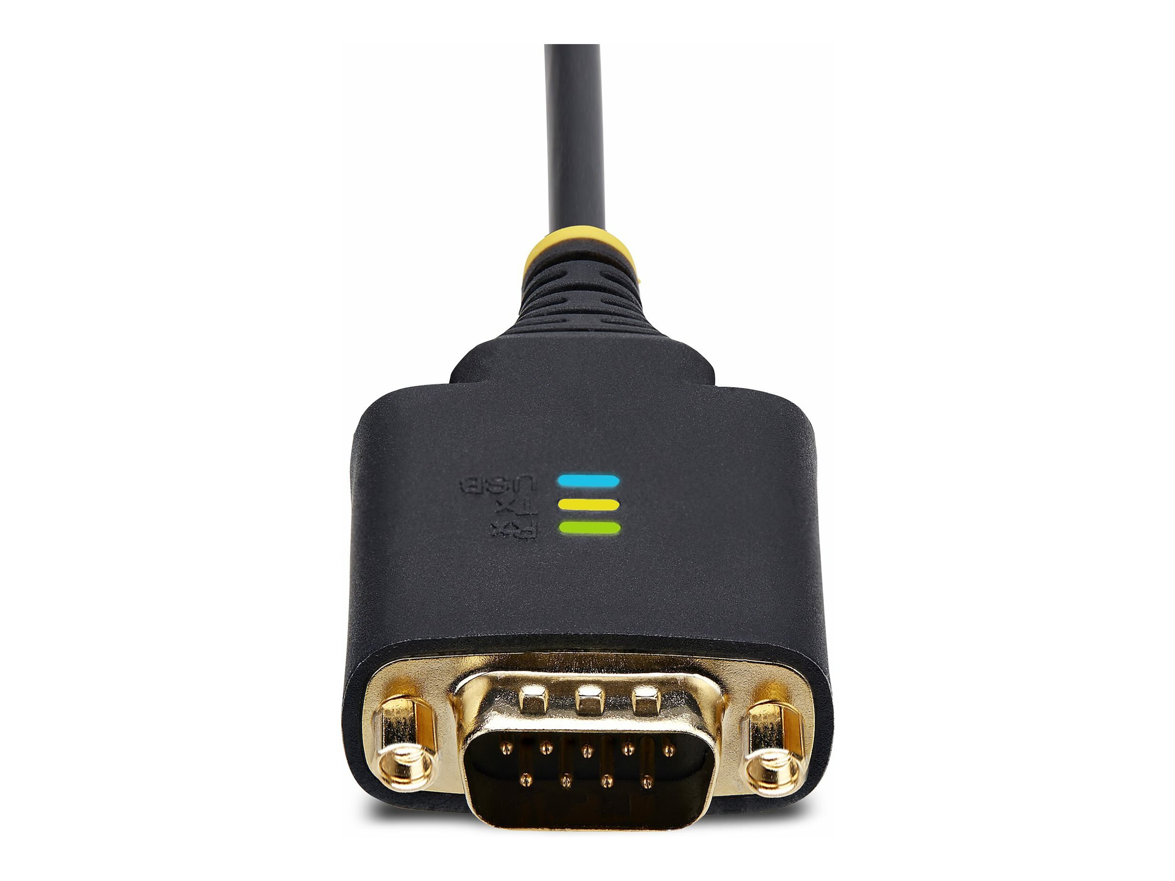 STARTECH.COM 4m 2-Port USB auf Seriell Adapter COM-Retention FTDI USB-A zu DB9 RS232 Kabel Wechselbare Schrauben/Muttern