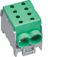 Hager Hauptleitungsabzweigklemme KH70GN grün 1polig 2x70/2x50qmm Hager Hauptleitungsabzweigklemme KH70GN grün 1polig 2x70/2x50qmm