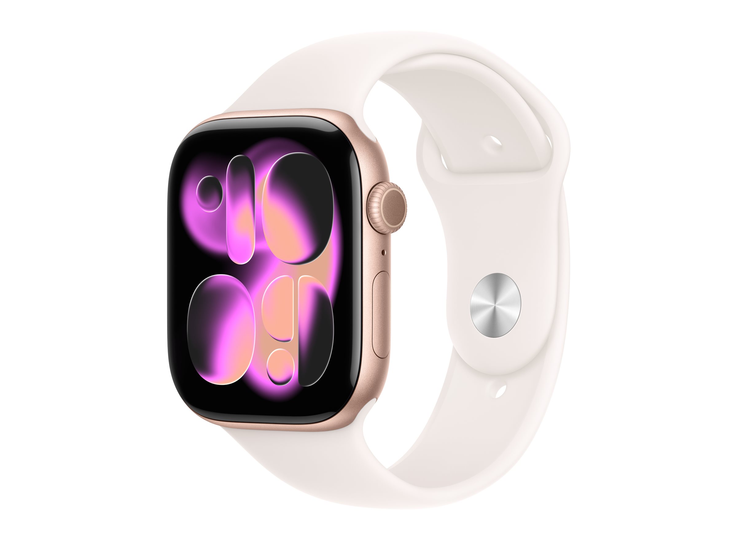 APPLE Watch Series 11 GPS 46mm Rose Gold Aluminium Case with Light Blush Sport Band - M/L APPLE Watch Series 11 GPS 46mm Rose Gold Aluminium Case with Light Blush Sport Band - M/L