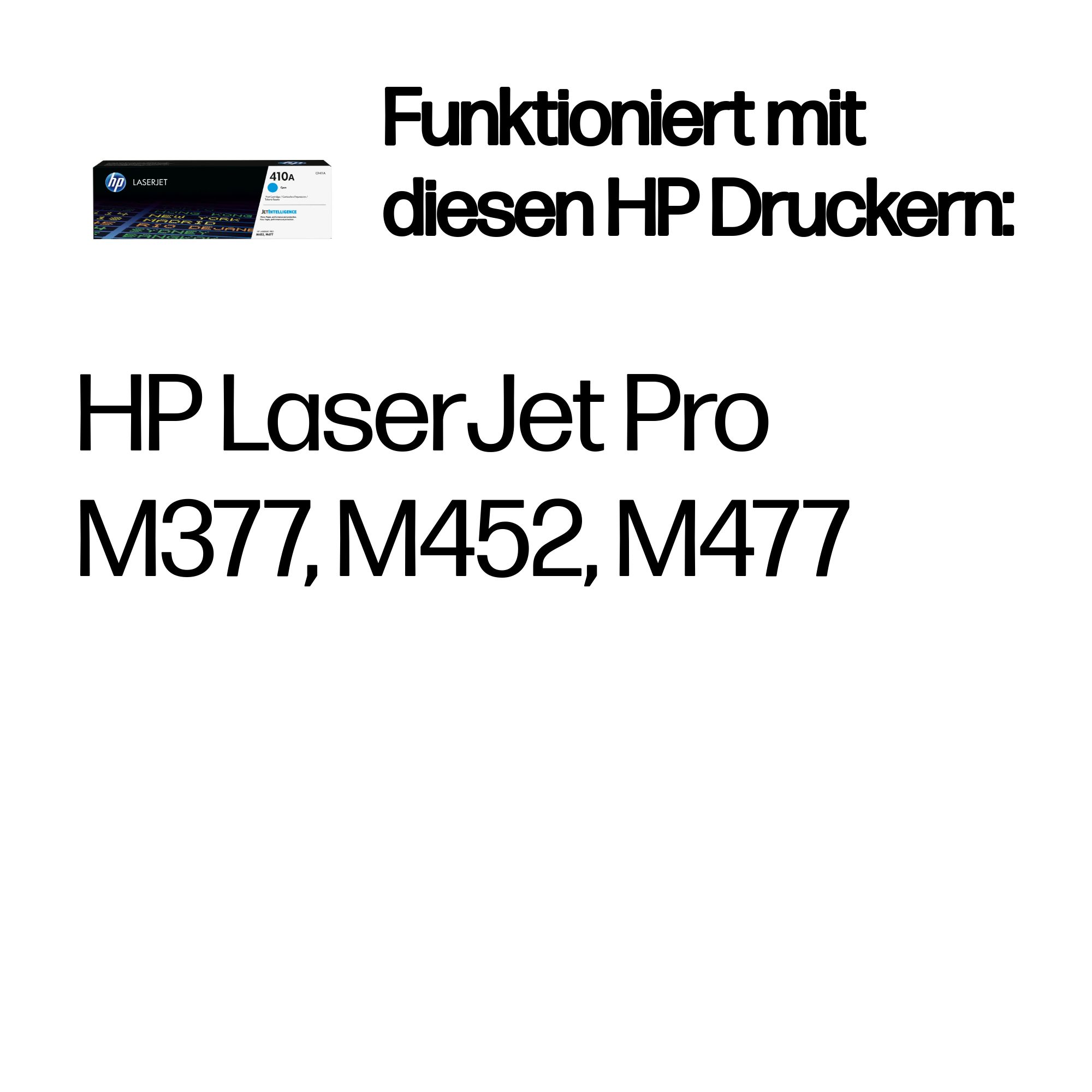 HP 410A CF411A cyan Tonerkartusche