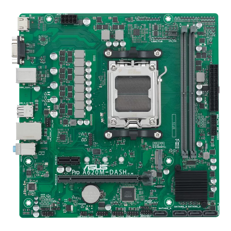 ASUS PRO A620MDASHCSM AM5 2DDR4 microATX 4xSATA MB 1xHDMI 1xDSub 1xM2