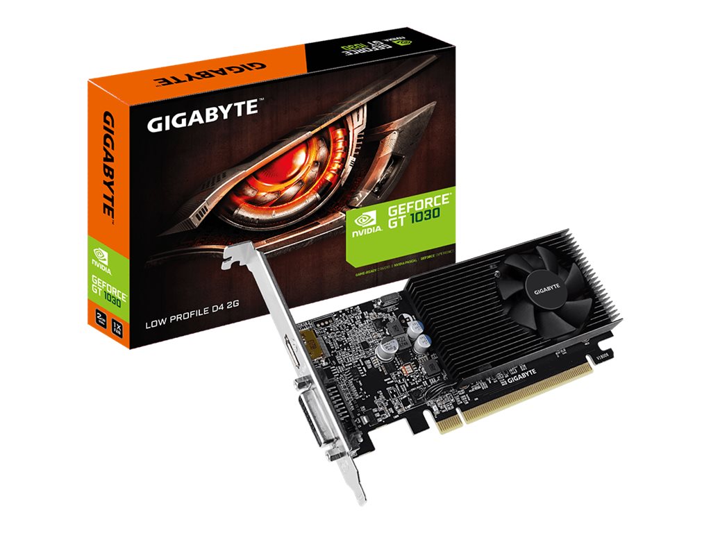 GT1030 2GB Gigabyte LP DDR4 1Fan
