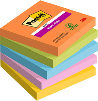 Post-it® Boost Haftnotizen extrastark farbsortiert, 5 Bloecke Post-it® Boost Haftnotizen extrastark farbsortiert, 5 Bloecke