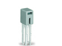 Wago Querbruecke 284-402 isoliert grau Wago Querbruecke 284-402 isoliert grau