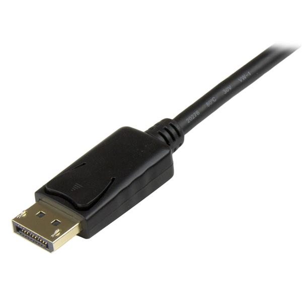 STARTECHCOM 91 cm DisplayPort auf DVI Kabel SteckerStecker DP zu DVI Adapter Koverter 1920x1200 1080p Schwarz