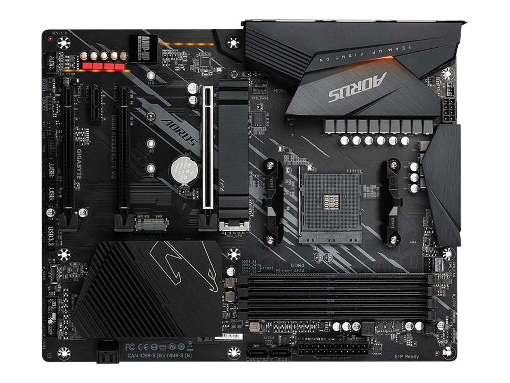 GIGABYTE B550 AORUS ELITE V2 AM4 DDR4 2xM.2 4xSATA HDMI ATX MB