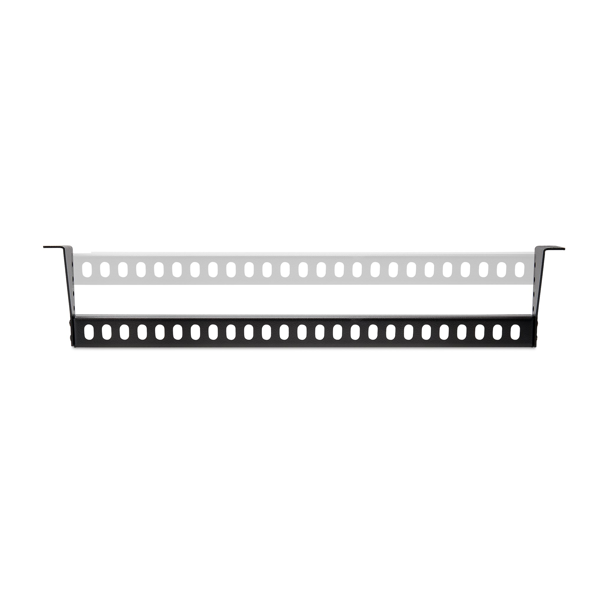 STARTECH.COM 1HE Rack Kabelfuhrung Tiefeneinstellbar Kabelfuhrungsbugel fur 48,26cm 19Zoll Rack/Serverschrank Horizontale