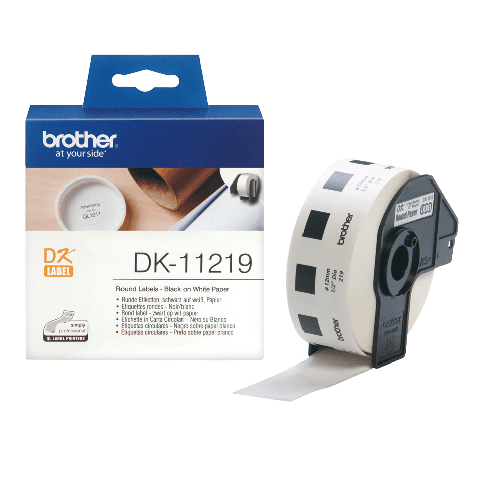 DK11219 BROTHER QL550 Etikettenrolle