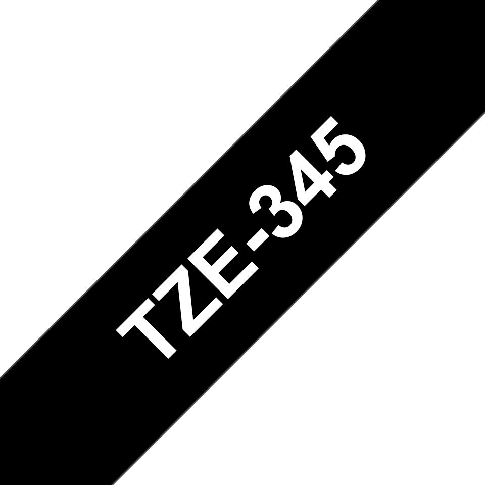 TZE345 BROTHER PT Schriftband 18mm
