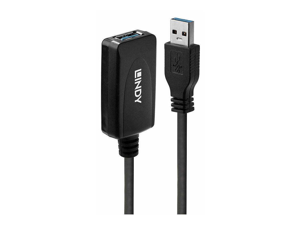 LINDY USB 3.0 Aktiv-Verlaengerung 5m unterstuetzt USB SuperSpeed-Transferraten bis max. 5Gbitps LINDY USB 3.0 Aktiv-Verlaengerung 5m unterstuetzt USB SuperSpeed-Transferraten bis max. 5Gbitps