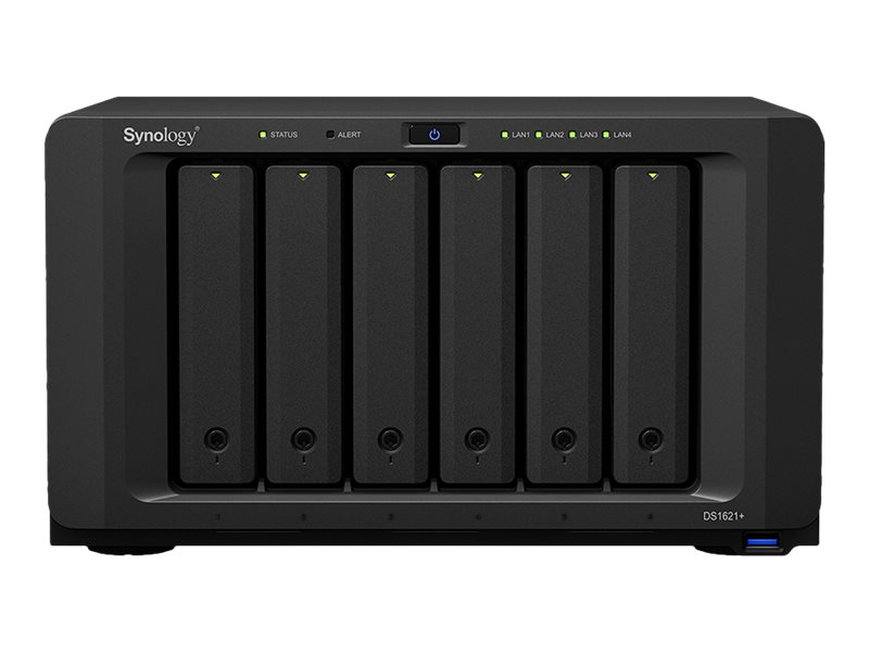SYNOLOGY DS1621+ NAS AMD V1500B quad-core 2.2 GHz 4GB DDR4 3xUSB 3.2 Gen 1 2xeSATA