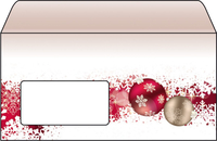 50 SIGEL Weihnachtsbriefumschlaege Frozen DIN lang mit Fenster