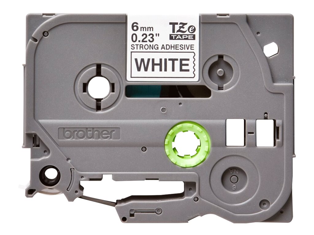TZES211 BROTHER PT Schriftband 6mm weiss
