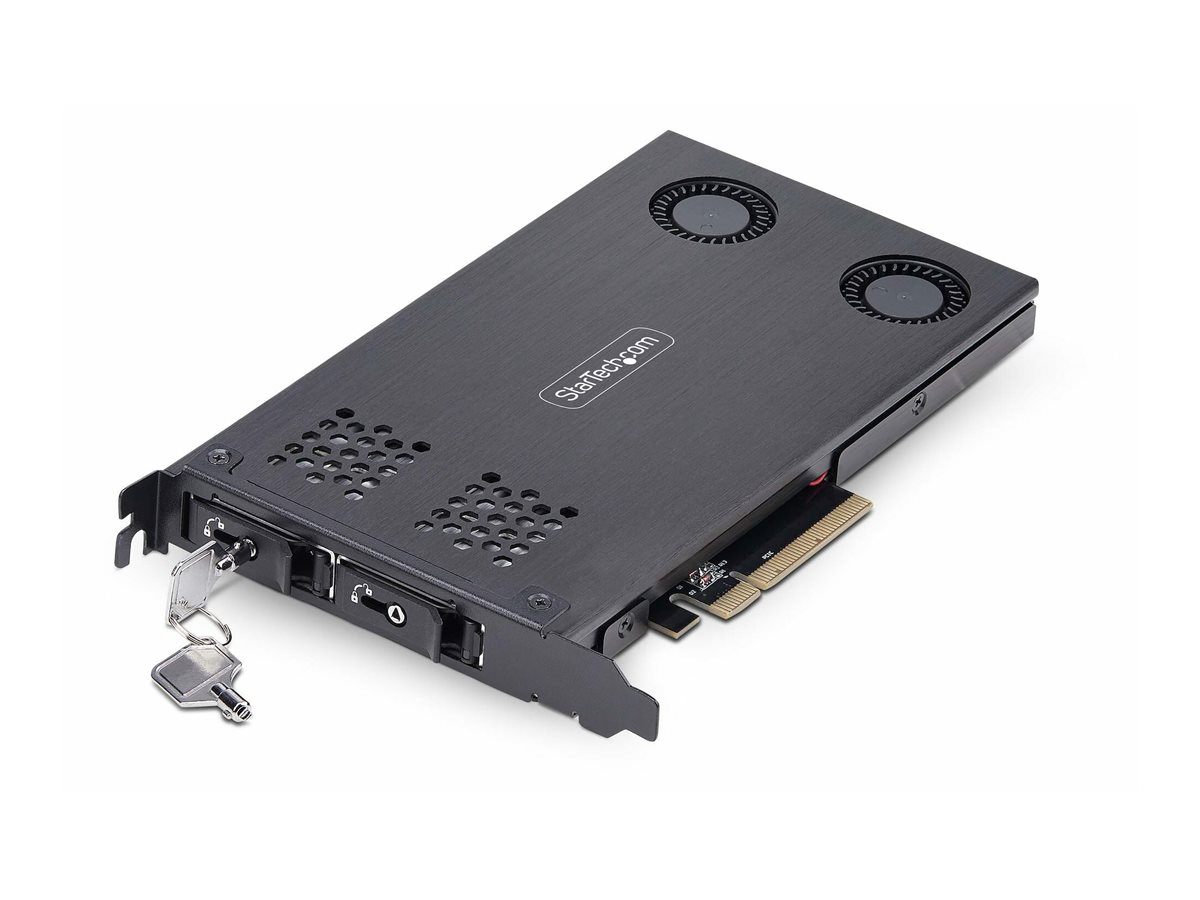 HDD Acc StarTech Dual M.2 NVMe SSD to PCIe x8