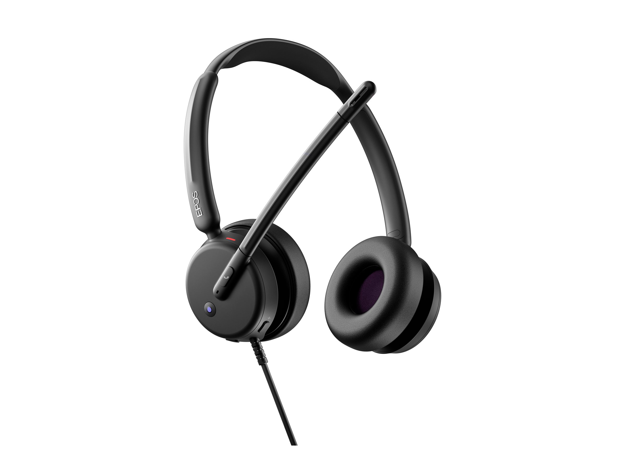EPOS IMPACT 460T Stereo USB-C Headset inkl. USB-A Adapter und Tasche Teams zertifiziert