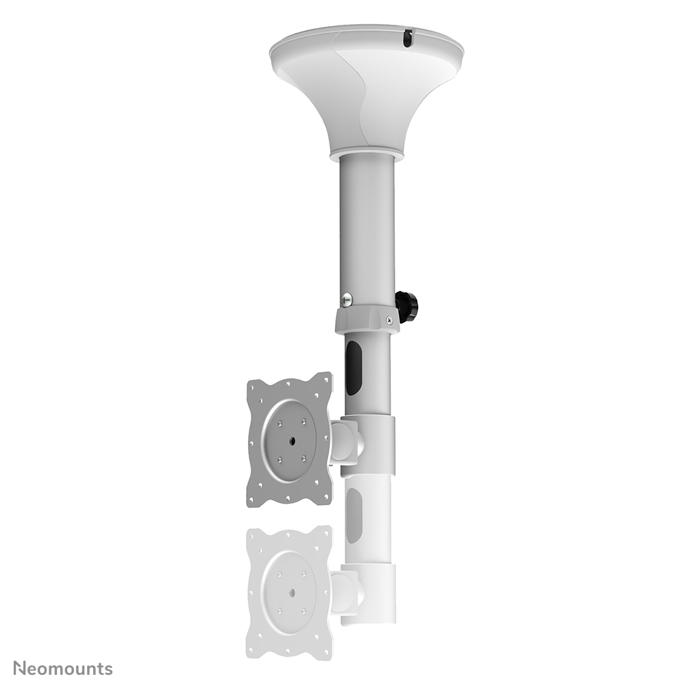 Deckenhalterung fuer FlachbildschirmeFernseher bis 30 76 cm 12KG FPMAC025SILVER Neomounts