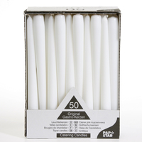 50 STARPAK Kerzen weià 50 STARPAK Kerzen weiÃ