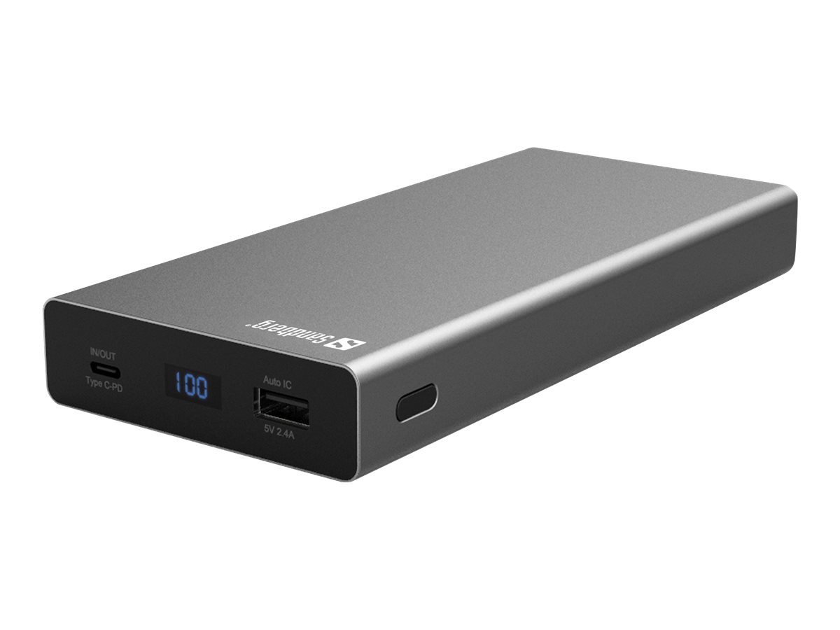 SANDBERG Powerbank USB-C PD 100W 20000 SANDBERG Powerbank USB-C PD 100W 20000