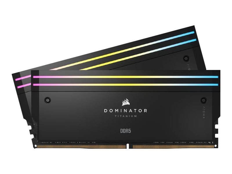 CORSAIR RAM Dominator Titanium RGB - 32 GB (2 x 16 GB Kit) - DDR5 6000 DIMM CL30