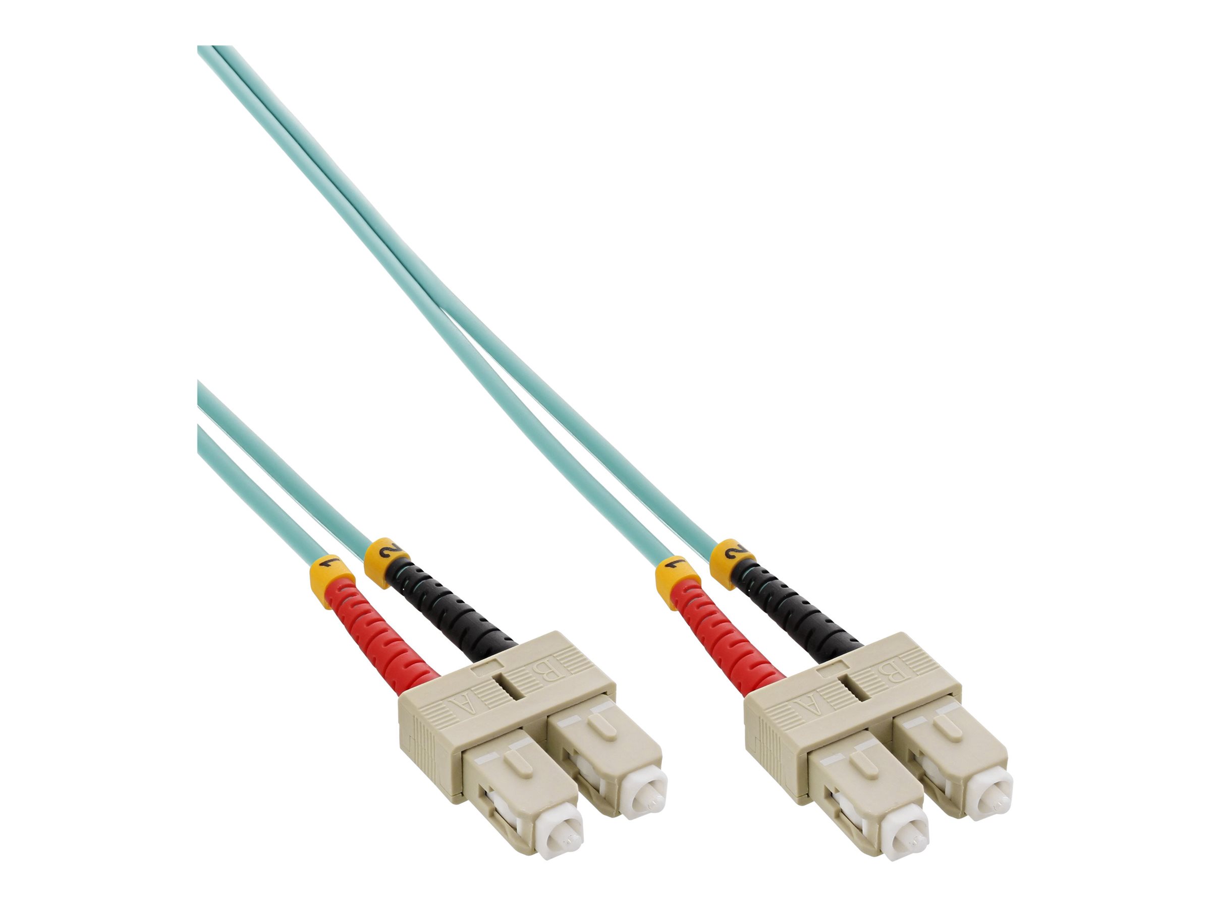 INLINE LWL Duplex Kabel SC/SC 50/125um OM3 3m INLINE LWL Duplex Kabel SC/SC 50/125um OM3 3m