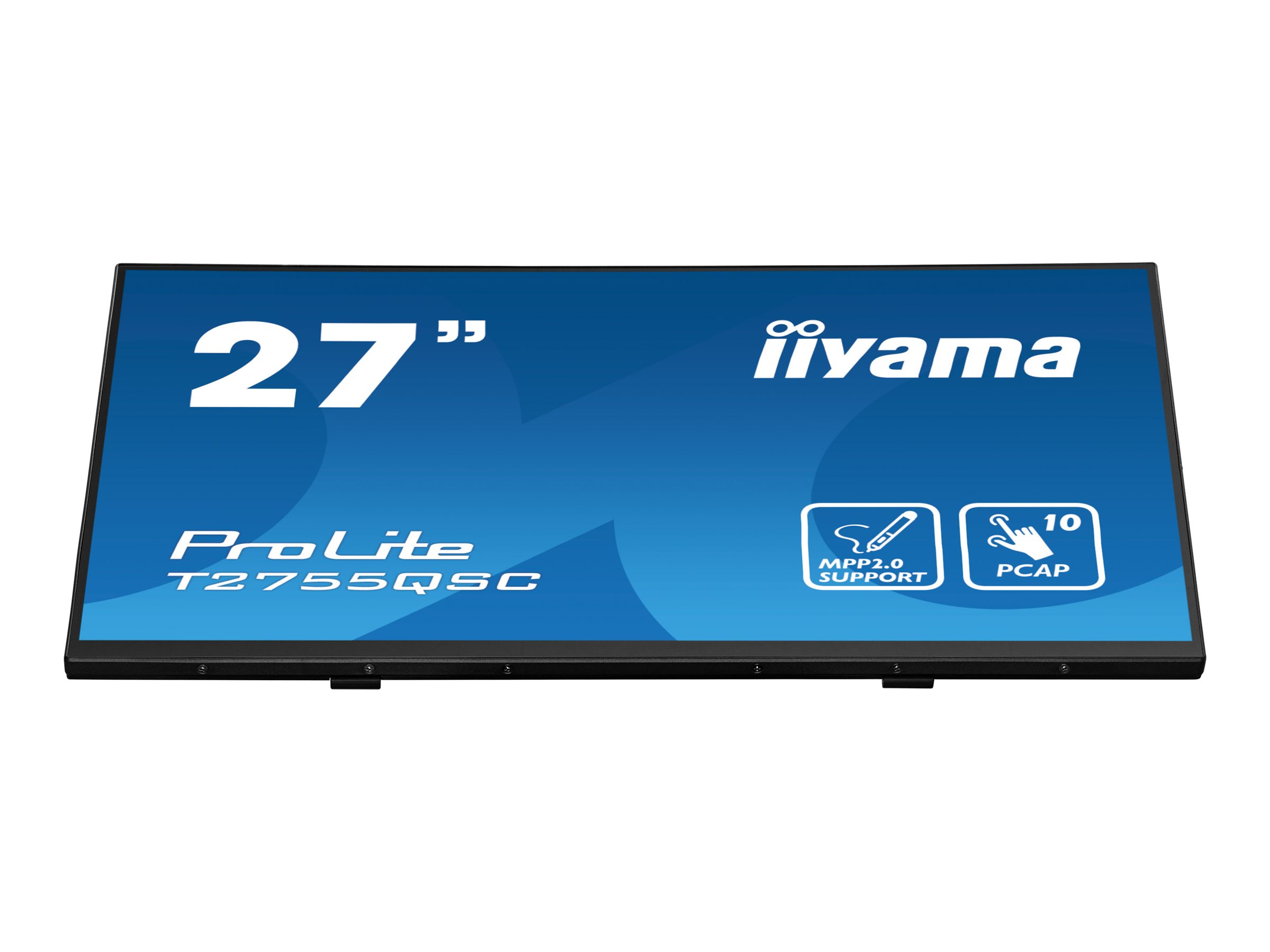 IIYAMA T2755QSC-B1 68,58cm 27Zoll LCD Bonded Projective Capacitive Bezel Free 10-Points Touch Screen 2560x1440 IPS panel
