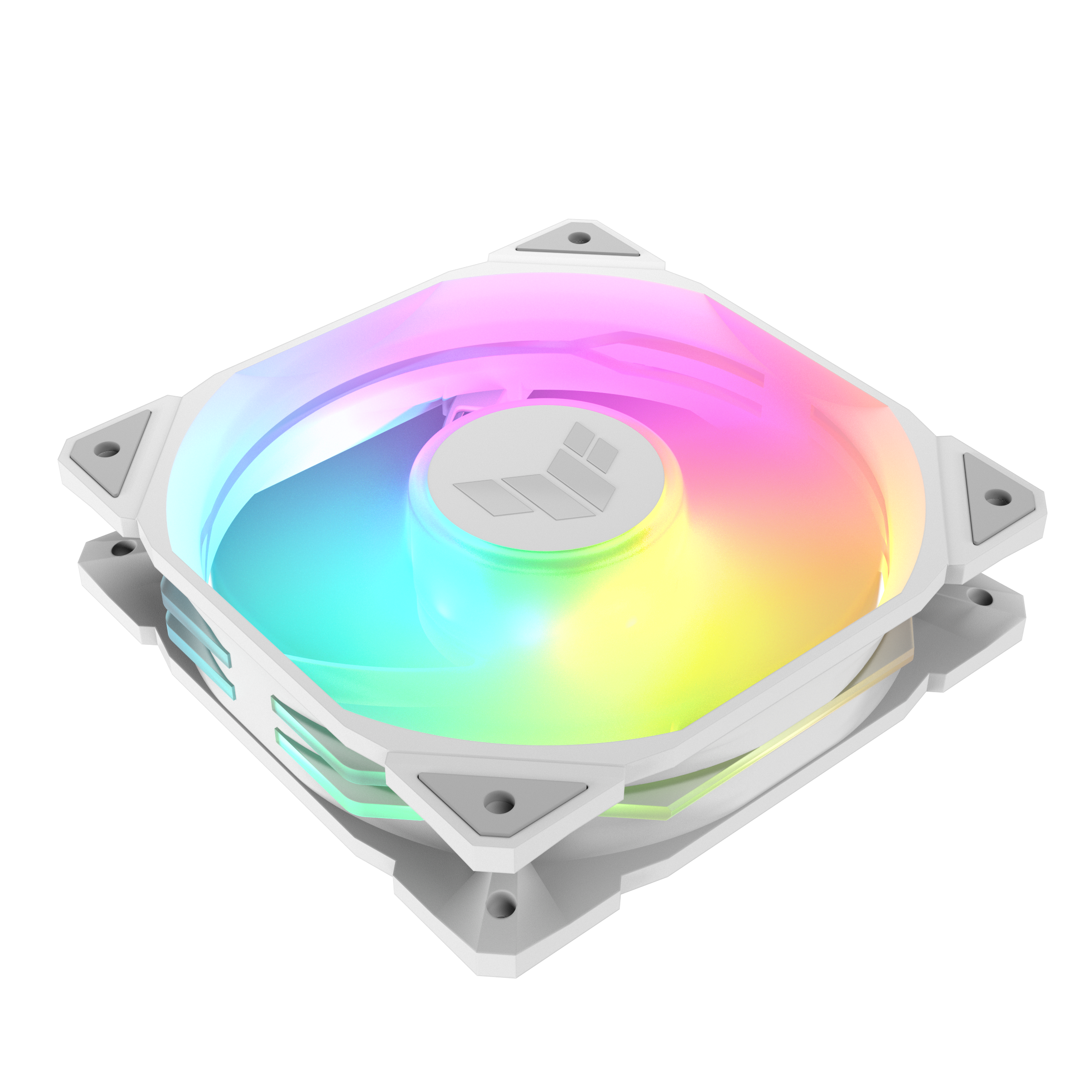 120mm ASUS TUF GAMING TR120 ARGB 3x Gehaeuseluefter Reverse weiss, 120 mm, PWM