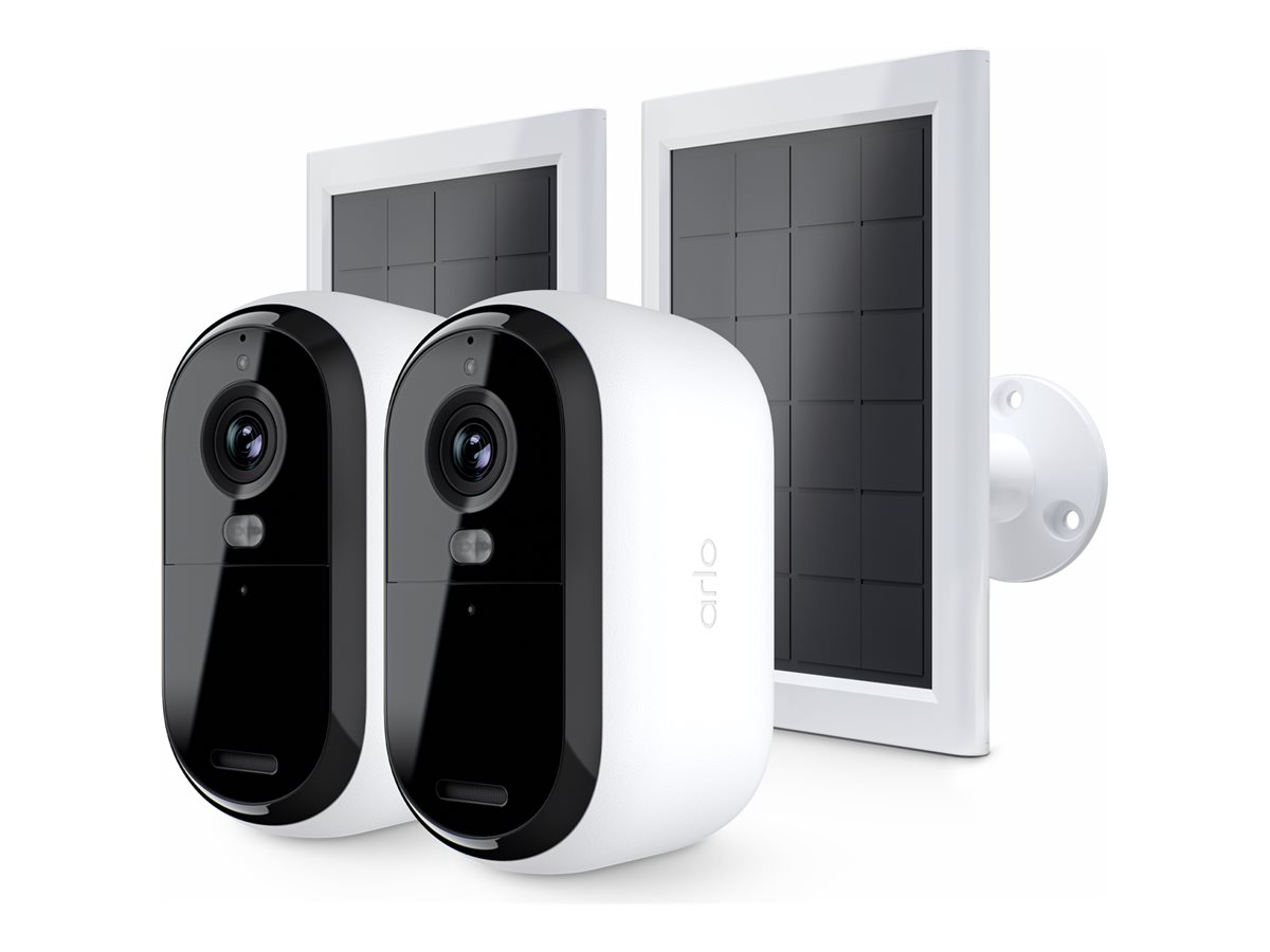ARLO ESSENTIAL 2 2K Outdoor Camera 2pack W/2 Solar Panel BNDL ARLO ESSENTIAL 2 2K Outdoor Camera 2pack W/2 Solar Panel BNDL
