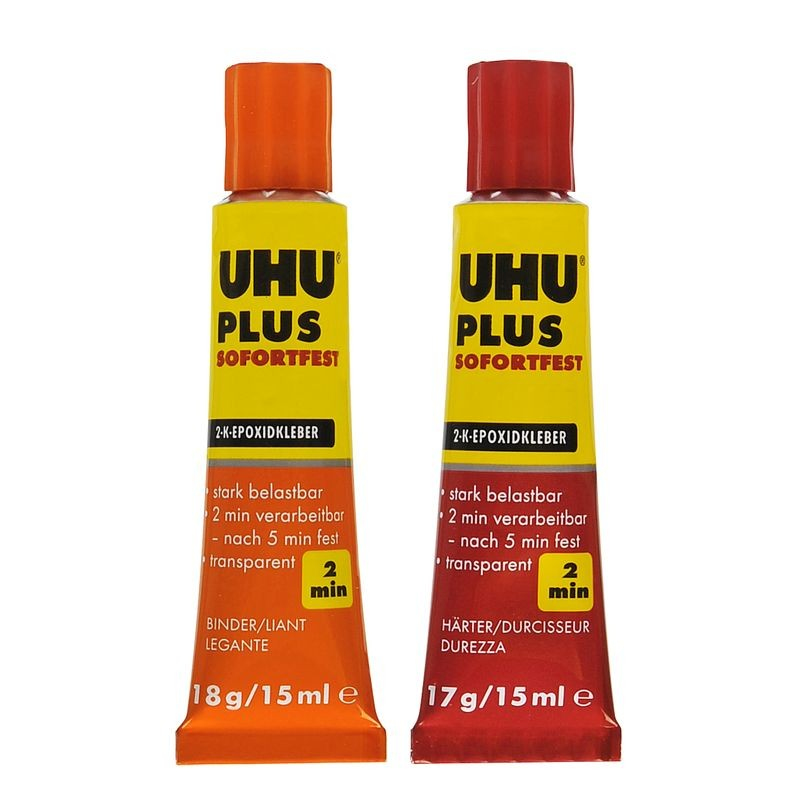 UHU plus sofortfest 2 Komponenten-Kleber 35,0 g UHU plus sofortfest 2 Komponenten-Kleber 35,0 g