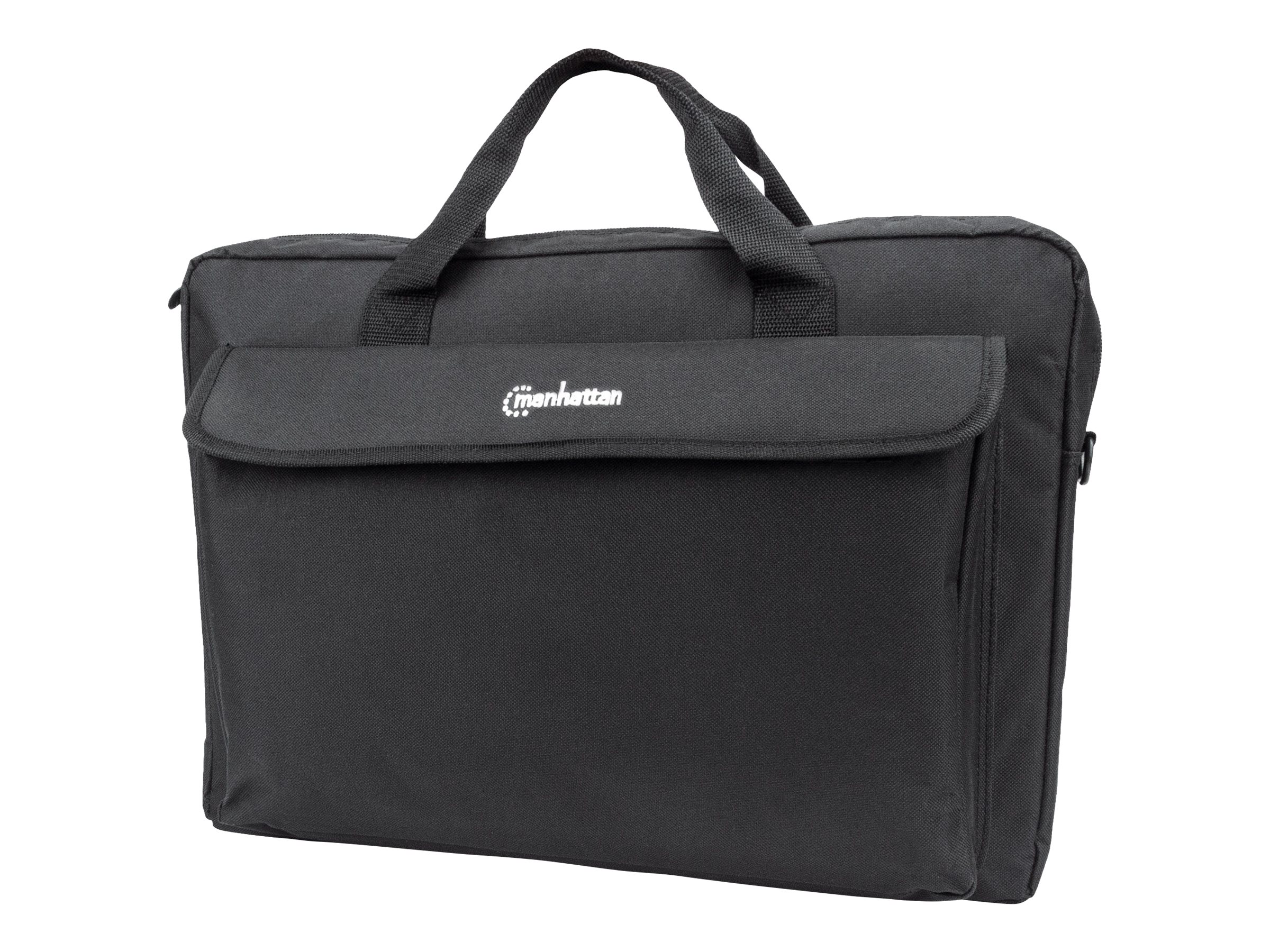 MANHATTAN Notebook Tasche London Top Load geeignet fuer die meisten Notebooks bis zu 43,94cm 17,3Zoll schwarz