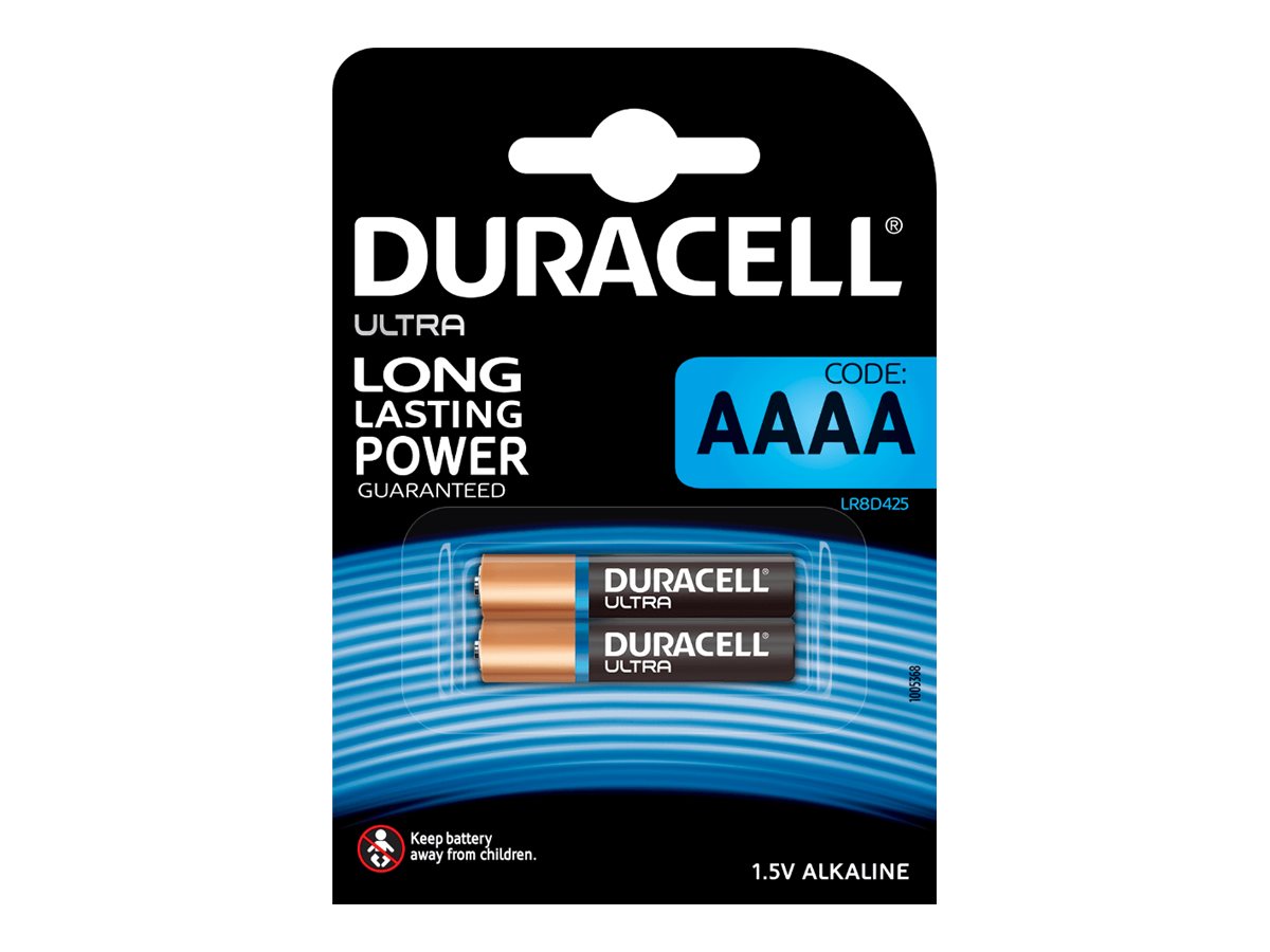 2 DURACELL Batterien Mini AAAA Mini AAAA 1,5 V