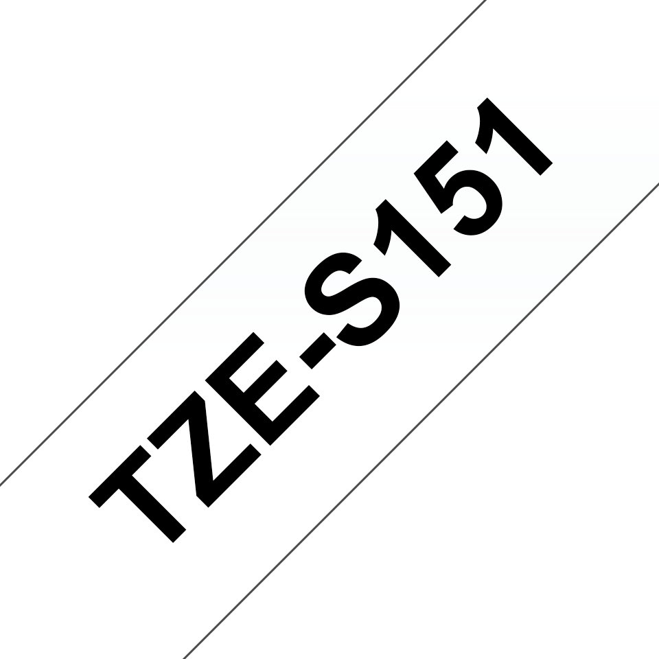 TZES151 BROTHER PT Schriftband 24mm klar