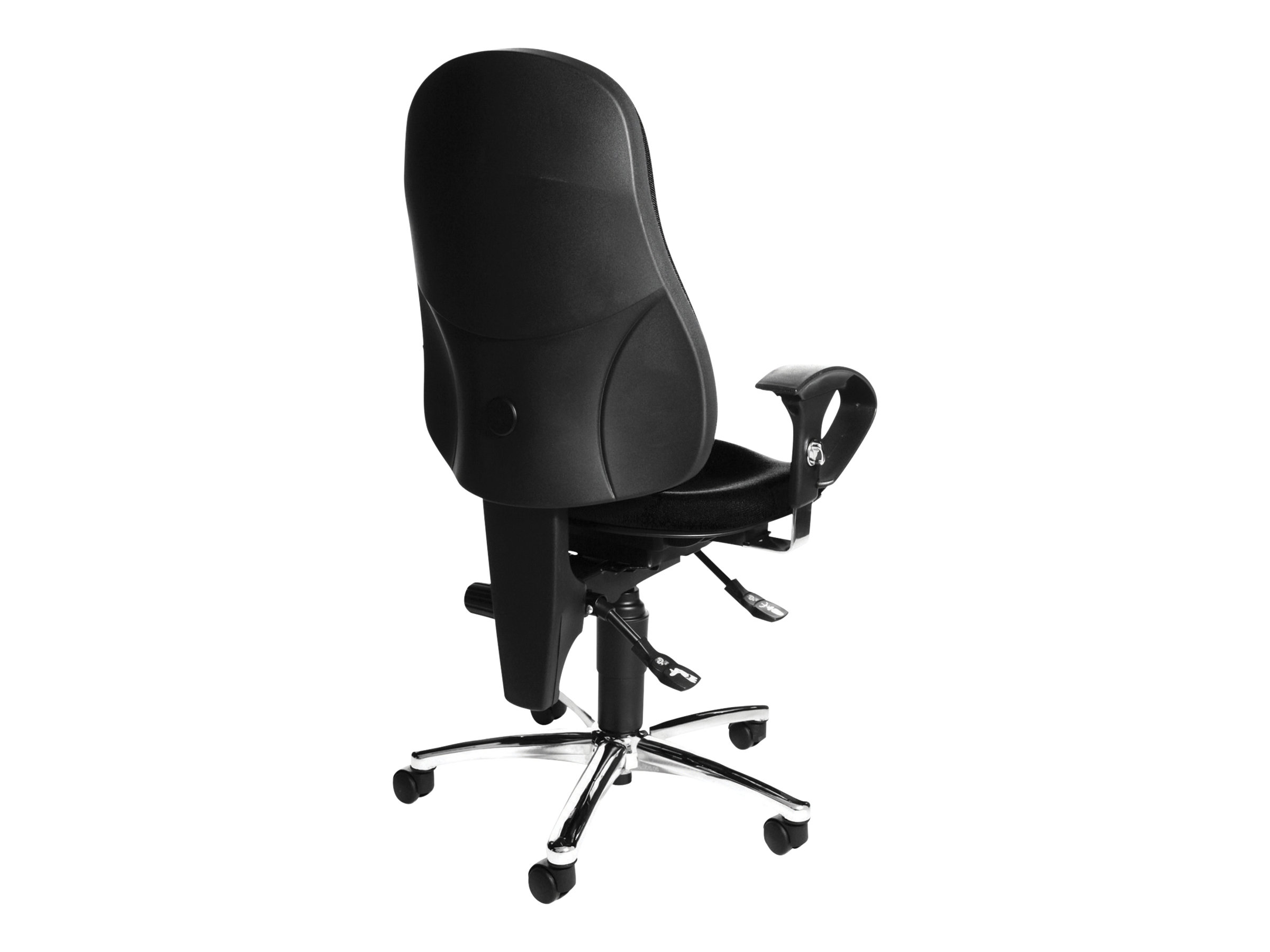 Topstar Buerostuhl Sitness® 10, SI59UG20 Stoff schwarz, Gestell chrom