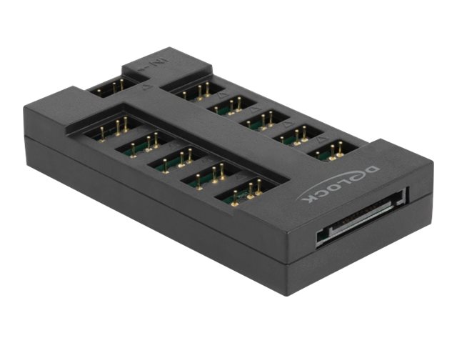 Delock RGB Hub fuer ARGB LEDs mit 10 Ports Delock RGB Hub fuer ARGB LEDs mit 10 Ports