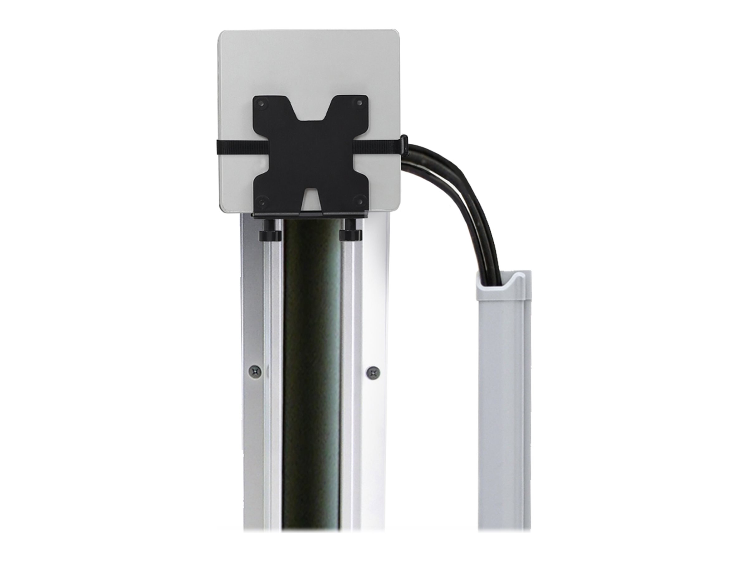 ERGOTRON universal Thin-Client-Halter schwarz VESA MISD 100x100  75x75mm belastbar bis max 2,7kg. auch fuer kleine CPU Mac mini etc. ERGOTRON universal Thin-Client-Halter schwarz VESA MISD 100x100  75x75mm belastbar bis max 2,7kg. auch fuer kleine CPU Mac mini etc.