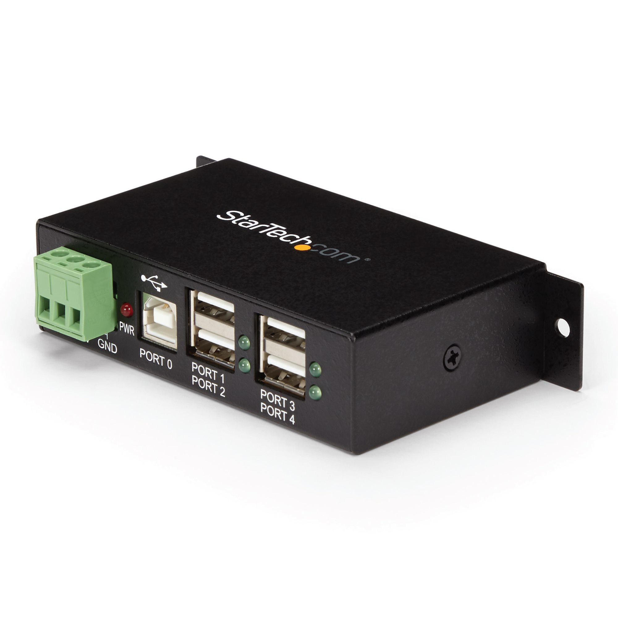 STARTECHCOM 4Port Industrial USB 20 Hub with ESD Protection