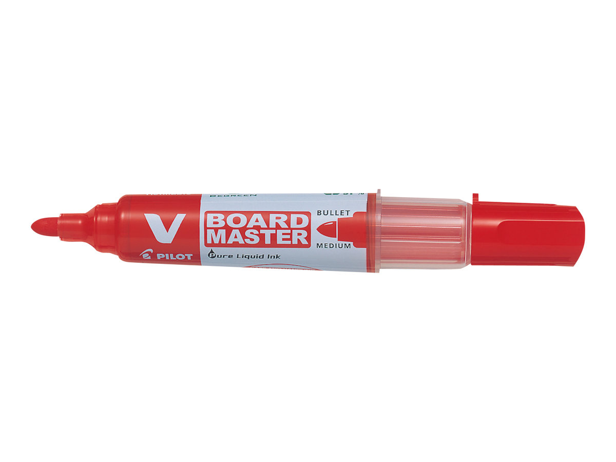 PILOT V-BOARD MASTER Whiteboard-Marker rot 2,0 - 5,0 mm, 1 St. PILOT V-BOARD MASTER Whiteboard-Marker rot 2,0 - 5,0 mm, 1 St.