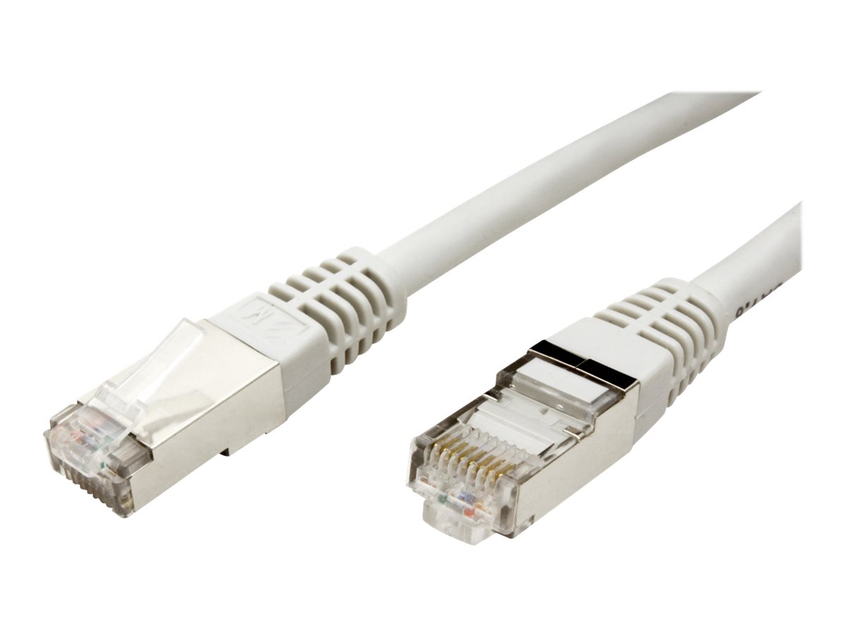 VALUE Patchkabel Kat.6 Class E S/FTP PiMF grau 3m