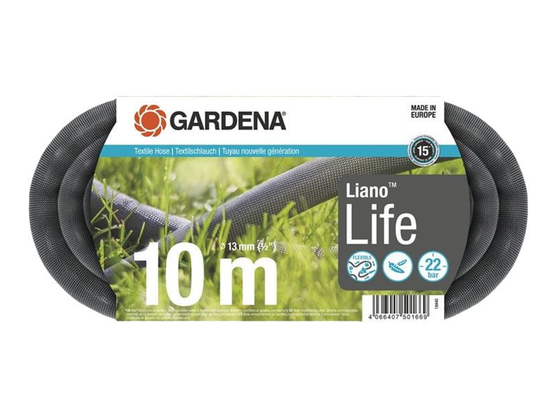 GARDENA GartenschlauchSet Liano Life 10,0 m
