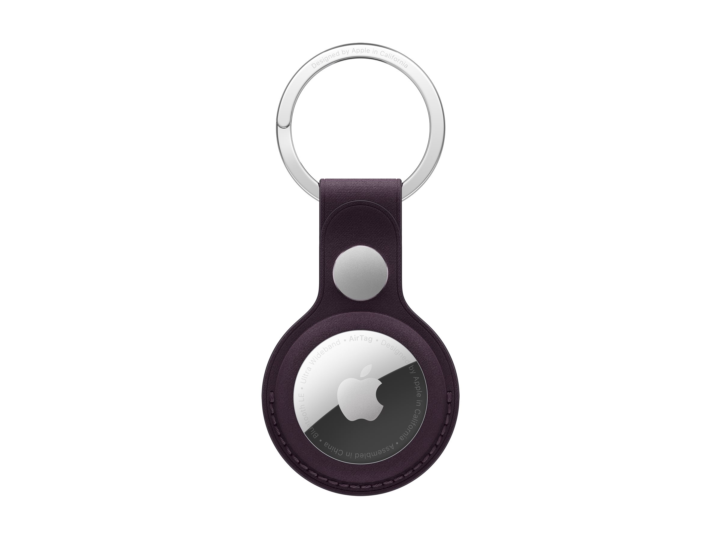 APPLE AirTag FineWoven Key Ring - Blackberry APPLE AirTag FineWoven Key Ring - Blackberry