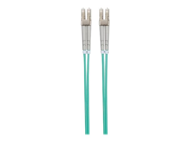 INTELLINET LWL Kabel LC/LC OM3 2m tuerkis 50/125um Duplex Multimode INTELLINET LWL Kabel LC/LC OM3 2m tuerkis 50/125um Duplex Multimode