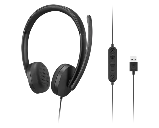 Lenovo Gen 2 Headset USB-A Stereo On-Ear