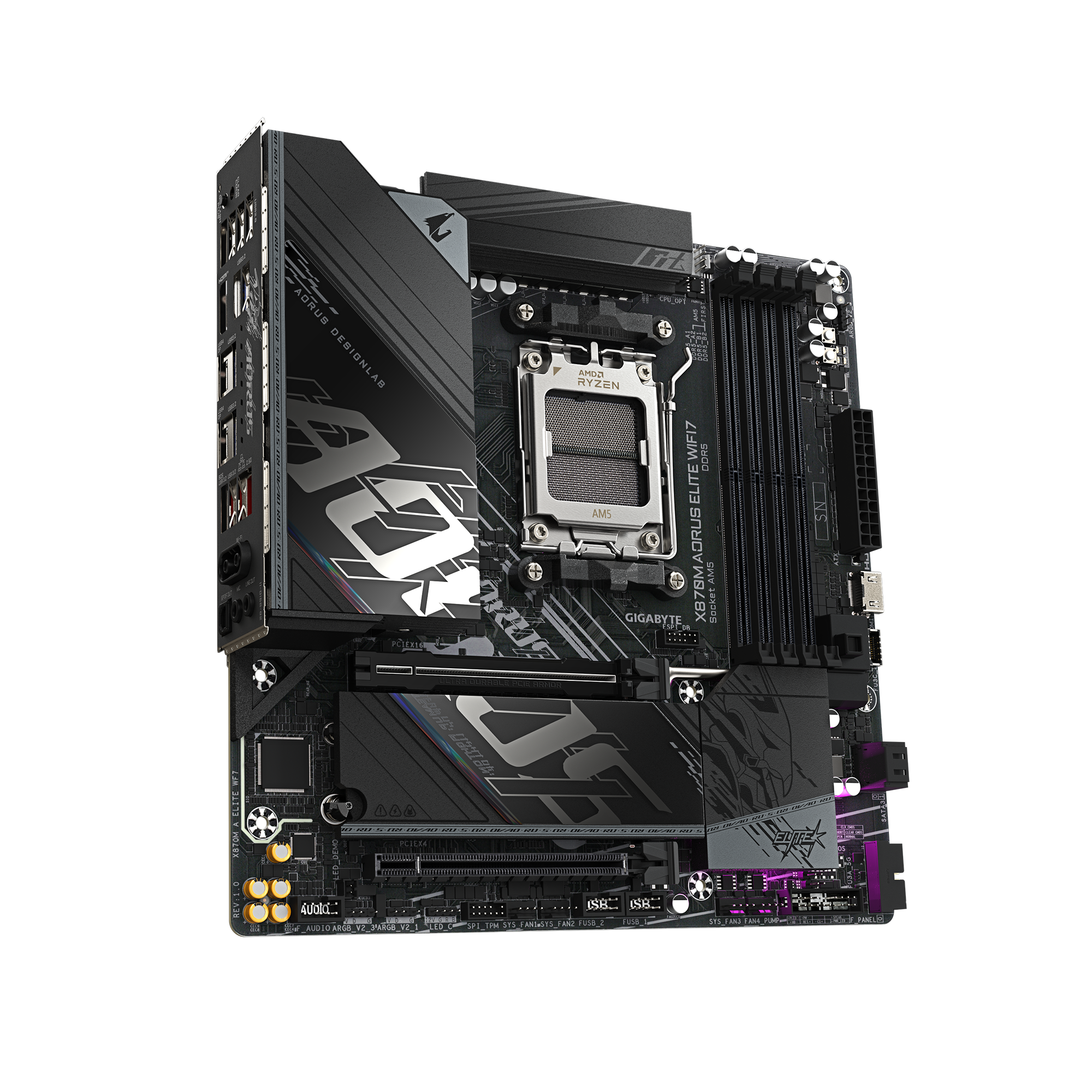 Gigabyte X870M AORUS ELITE WIFI7 Micro-ATX