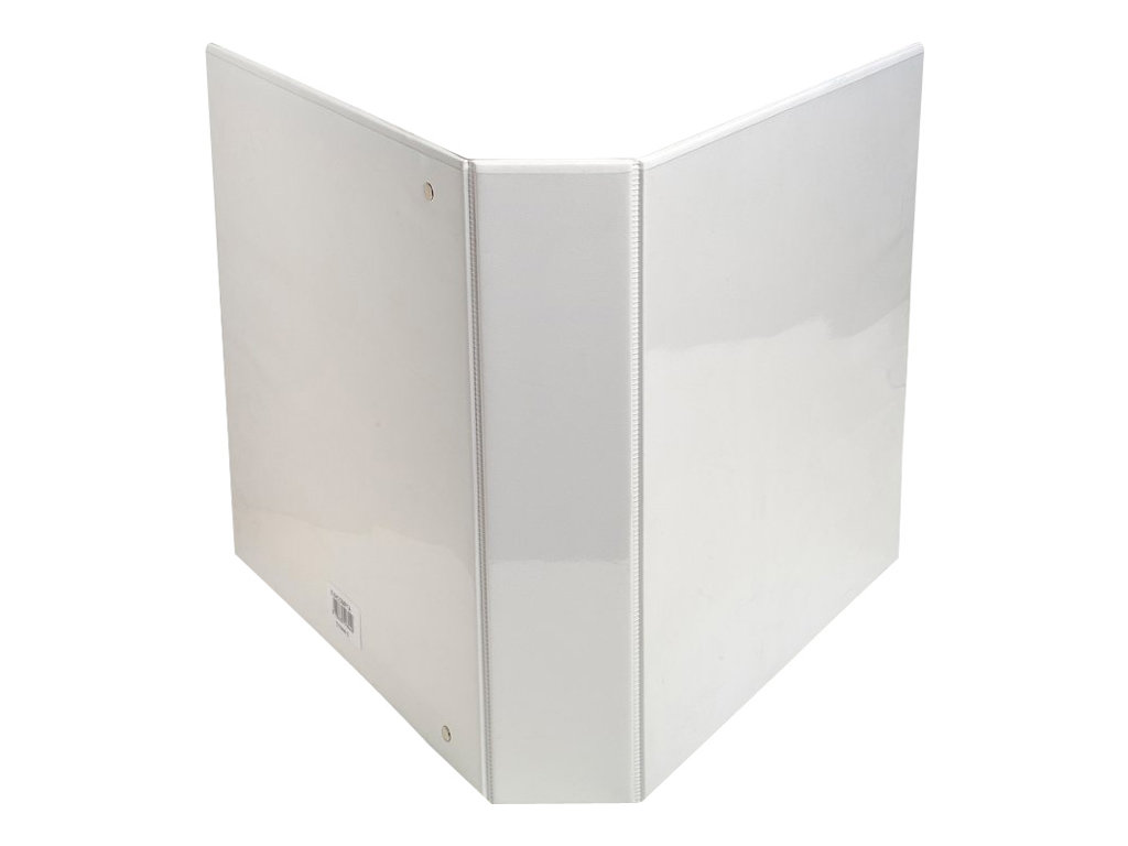 Exacompta Ringordner Kreacover 9,0 cm 4‑Ringe Weiß