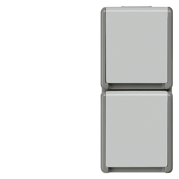 Siemens Steckdose SCHUKO 5UB4723 2fach senkrecht IP44
