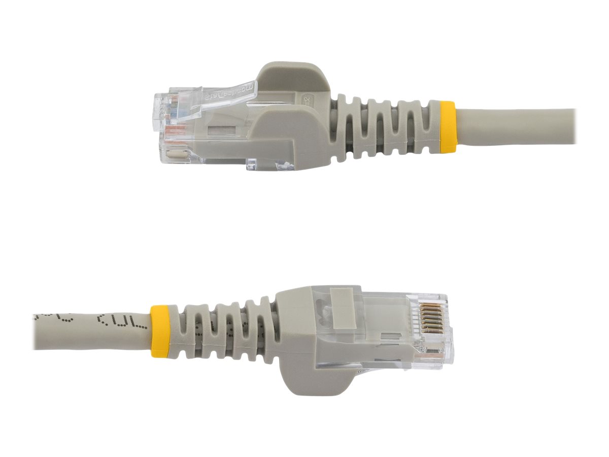 STARTECH.COM 50cm Gray Snagless Cat6 Patch Cable STARTECH.COM 50cm Gray Snagless Cat6 Patch Cable